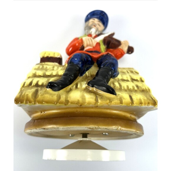 Vtg Music Figurine Fiddler On The Roof Music Fig '72 Plays Sunrise, Sunset Japan - Picture 16 of 16